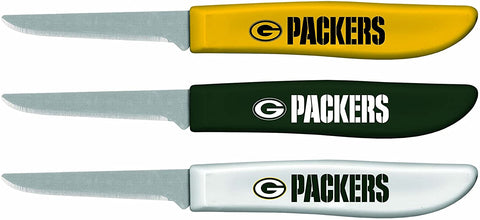 Green Bay Packers Paring Knife Set, 3-Pack