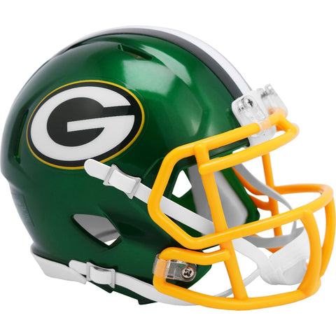 Green Bay Packers Alternate Flash Mini Speed Helmet