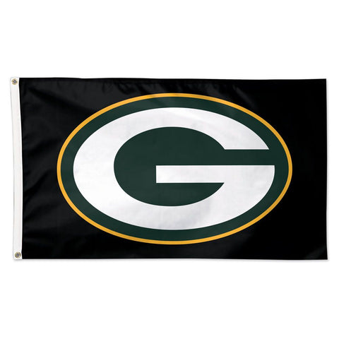 Green Bay Packers Deluxe 3' x 5' Flag, Black