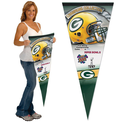 green bay packers,superbowl,ii,pennant